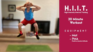 Bodyweight Ladder HIIT 30 Minute Workout