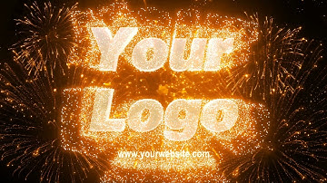 Make New Year Fireworks Video with After Effects template - MakeWebVideo.com