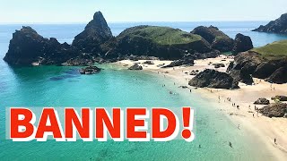 KYNANCE COVE  New RULE at UK BEST BEACH could SPOIL your visit to CORNWALL
