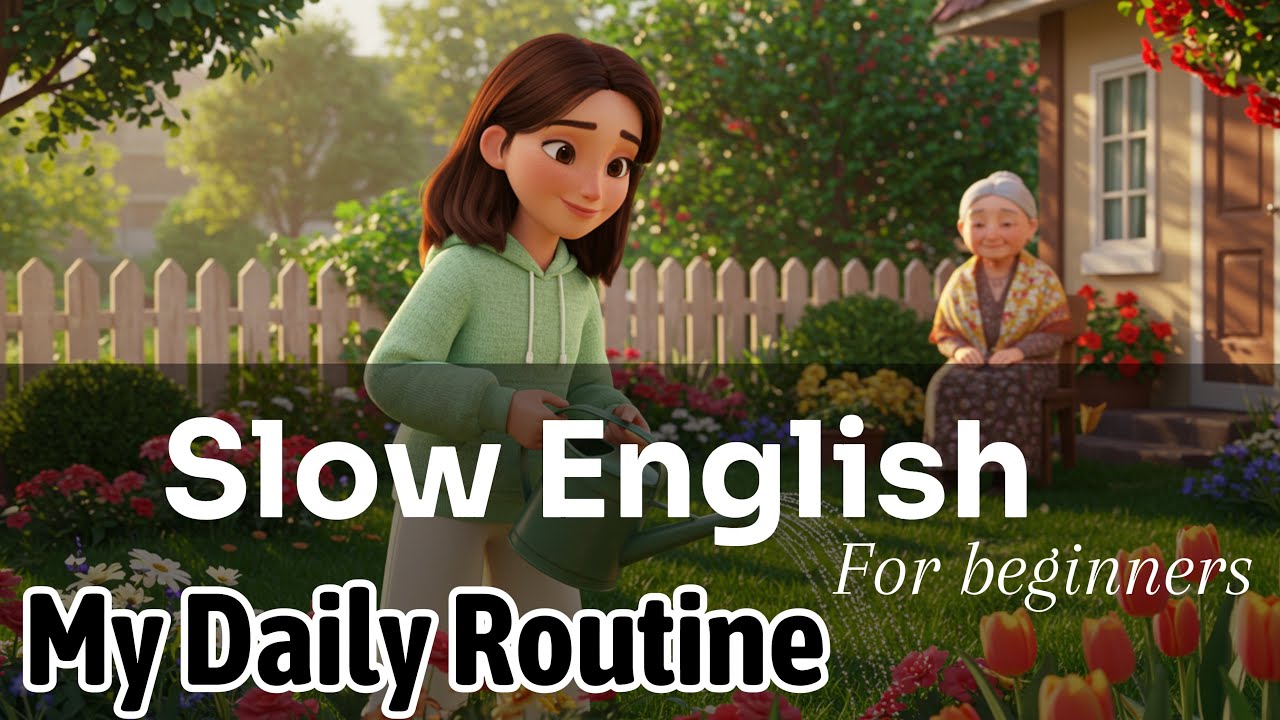My Daily Routine | Slow & Easy English Story for Listening Practice ...