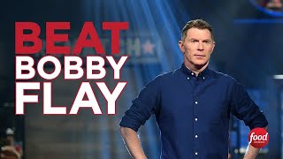 Marcela valladolid joins buddy valastro to score a victory over bobby
flay.