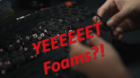 Mechanical Keyboard Upgrade using foam mods ft. The Mark: 65