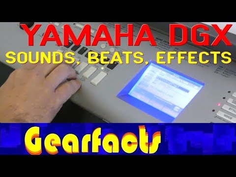 Yamaha DGX-530 electronic piano technical test