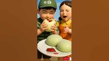 Squid Game AI Mochi ASMR#squidgame #squidgame2 #ai #asmr