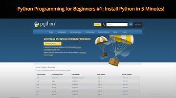 Python Programming Tutorial #1: Installing Python