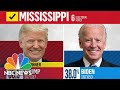 NBC News Projects Trump Will Win Mississippi And Wyoming | NBC News