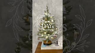 卓上やテーブルにおけるミニタイプのクリスマスツリー♪お好みのオーナメントをたっぷりつけて自分だけのクリスマスアレンジを楽しんでいただけます☆
