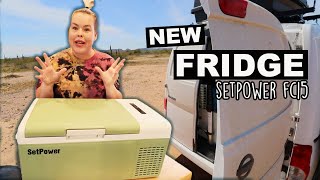 SetPower FC15  Unboxing | New Van Life Fridge