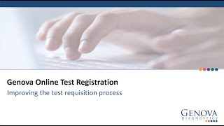 Electronic Requisitions: Ordering and Registering Genova Tests Online screenshot 4