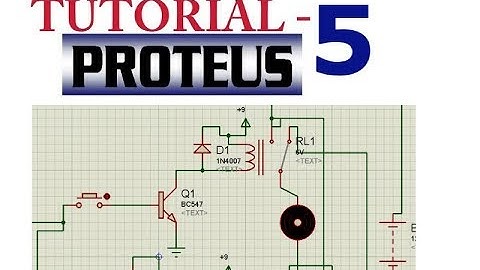 Proteus Tutorial -5 : DC motor with Relay Simulation ...!!!