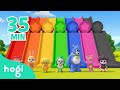 Lets learn the colors  cartoon animation color songs for children by cocomo studio