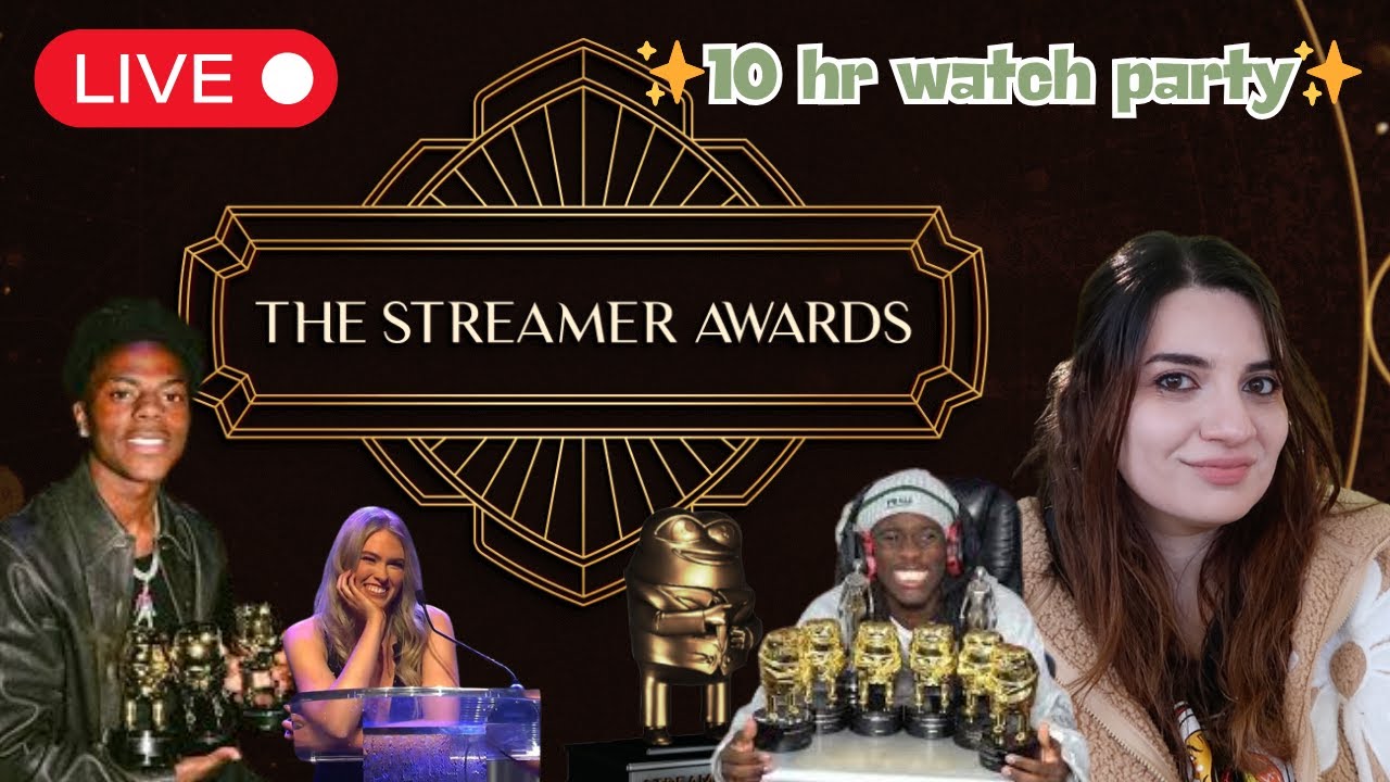 🏆 STREAMER AWARDS Binge Marathon (2022-2024) | LIVE REACT WATCH PARTY