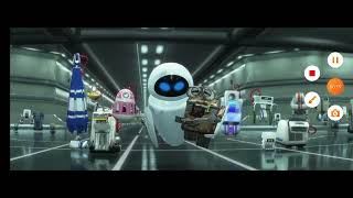wall-e 2008 wall-e and eve and friends vs secur-t