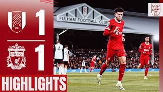 Luis Diaz Scores, Reds Heading To Wembley | Fulham 1-1 Liverpool | Carabao Cup Highlights