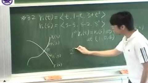13.2 Derivatives and Integrals of Vector Functions 題號：32