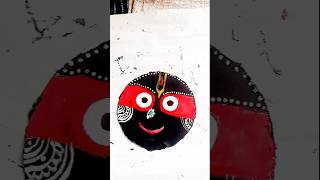 Jagannath drawings with cardboard# easy # drawings # god # paintings