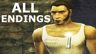 The Suffering ALL ENDINGS - Bad, Neutral, Good Ending & Final Boss (No Commentary) (Horror Game)