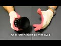 обзор редкого макрообъектива AF Micro Nikkor 55 mm 1:2.8