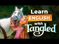 Learn ENGLISH with TANGLED — Rapunzel Wins Over Maximus