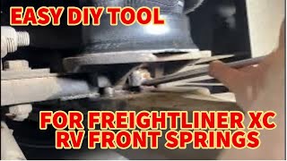 Freightliner XC Front Airbag Removal Custom Tool