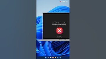 What to do if your Microsoft Store is blocked