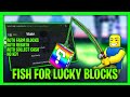 *NEW* Fish For Lucky Blocks Keyles Script - Auto Farm Blocks, Auto Rebirth, Auto Collect Cash