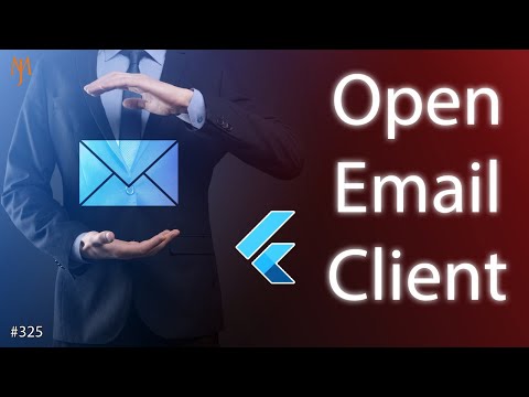 Flutter Tutorial - How To Open Email App To Send Email [2021] URL Launcher