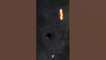 How Black Holes Shred Stars | Tidal Disruption Event #nasa #space #shortvideo #foryou