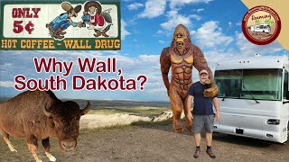 ✔️ A Top FREE Camping Spot On Badlands View SD  🦬 Wall Drug South Dakota & Inside 50' Jackalope by Roaming With Rosie 1,154 views 7 months ago 16 minutes