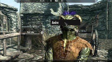 The Elder Scrolls V: Skyrim : Walktrough - Part 1 - The Argonian is born