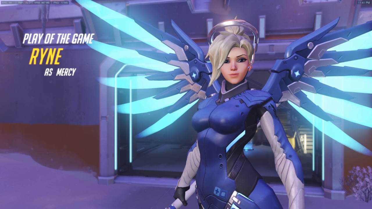 Play of the Game - Mercy - Spray