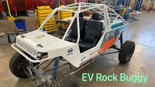 EV Rock Buggy full build video @RuffstuffSpecialties Nissan leaf rock crawler build