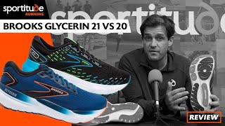 Brooks Glycerin 21 vs Glycerin 20 | Running Shoe Comparison Review | Sportitude Running 2023