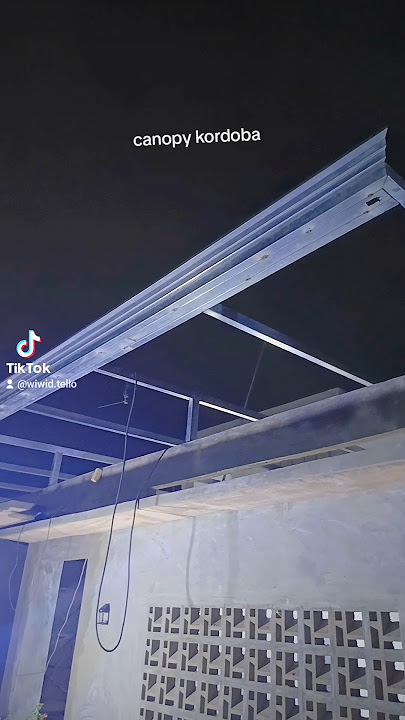 Canopy kordoba  setting #rumahminimalis #kitchen #arsitekbatam #storywa #desainrumahkontemporer