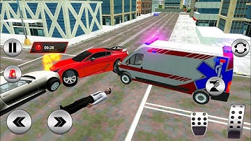 Mô Phỏng Xe Cứu Thương Khẩn Cấp ^^  City Ambulance Game: Emergency Hospital Simulator