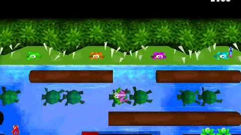 Frogger: Retro Zone level 1 (PS1)