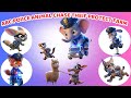 ABC Animal Heroes Sounds Song 🚓🐶 Funny Farm Cops Chase Thieves | Learn Letters &amp; Be Kind 🐮🌈