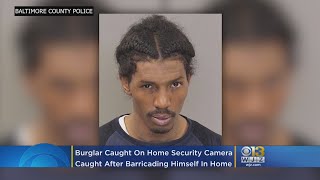Burglar Caught On Home Security Camera Arrested After Barricading Himself Inside Essex Home