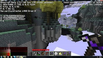 MineCraft Aether Mod Part 1: Exploring a Bronze Dungeon by: inocentbabyz