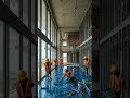 Luxury Ocean Epoxy Floor Transformation | Modern Living Room Renovation Timelapse