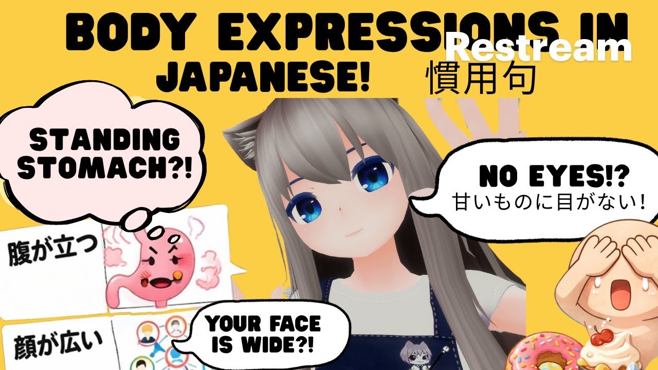 🌸 Learn Japanese the FUN way with body expressions!! 😳✨