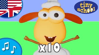 Morning Song nursery rhyme for children with the Sheep 10 times - Nursery Rhyme Collection for chil