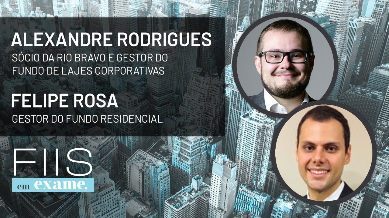 Alexandre Rodrigues (Sócio da Rio Bravo) e Felipe Rosa (Gestor Fundo ...