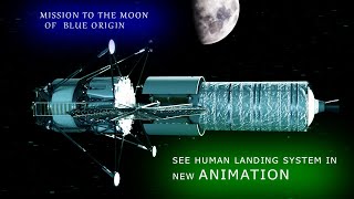 Blue Origin team's Artemis human landing system watch in animation