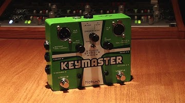 Pigtronix | Keymaster - Combine two distortion pedals!; DI, Re-Amp, Guitar Split, Mic Input...
