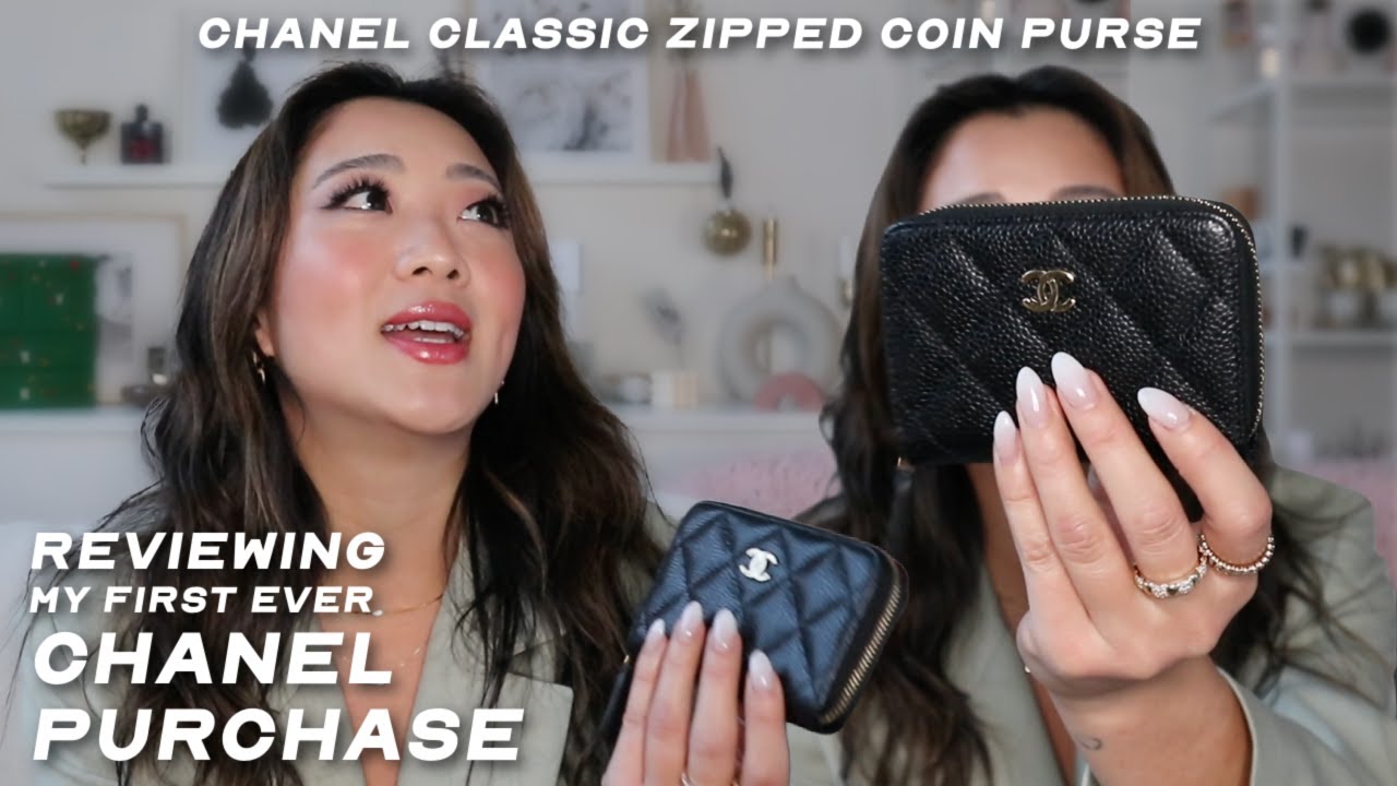 CHANEL CARD HOLDER REVIEW - YouTube