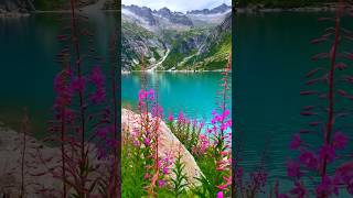 A beautiful Lake Gelmer in Haslital Switzerland