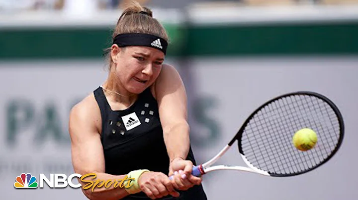 2022 French Open Round 2: Maria Sakkari vs. Karoli...