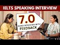 Ielts speaking interview band 7 with feedback 2023  sapna dhamija