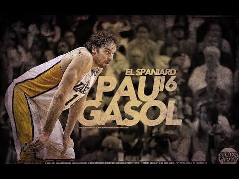PAU GASOL MIX NBA CHAMPION